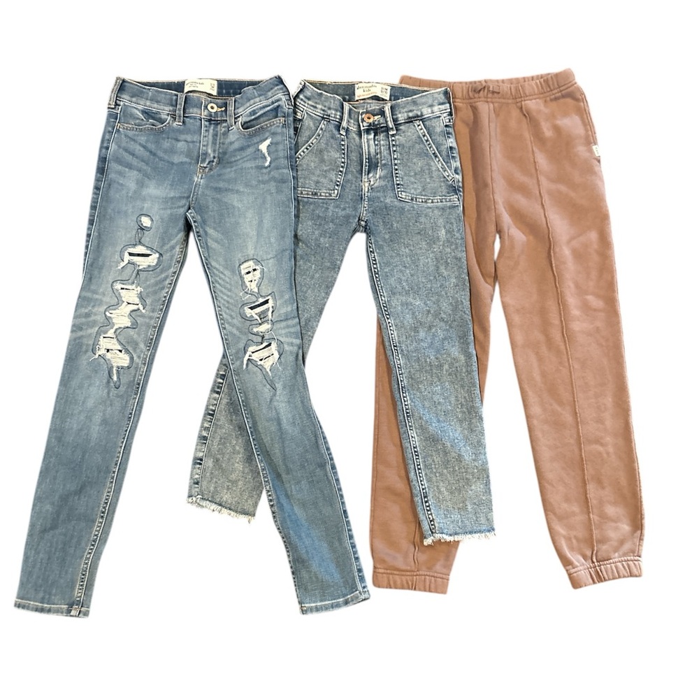 Abercrombie‎ Kids Set of 3 Bottoms Size 9/10 EUC